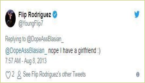 How Flip Rodriguez, Age 29, Opens About Girlfriend Is Impressive!